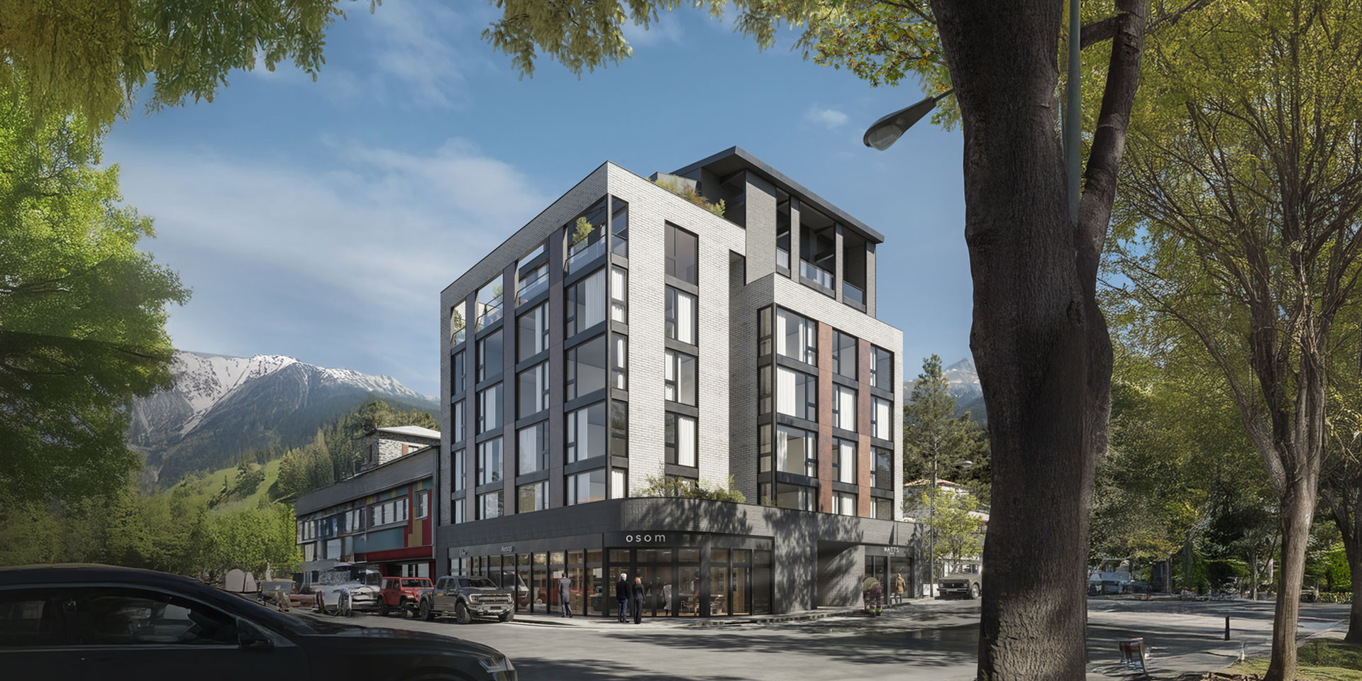 En el Microcentro de Ushuaia